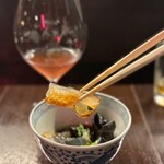 福星 - 海月と木耳の黒酢和え