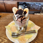 印度屋 - チョコバナナパフェ～☆