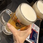 焼肉ホルモン 風土. - 乾杯〜