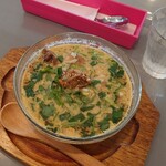 インドラ - 雑炊カレー＋パクチー