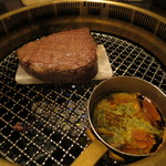 SATOブリアン - シャトーブリアン、ヒマラヤ岩塩で3