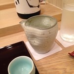 寿し ひでたか - 13.冷酒　〆張鶴 純