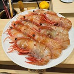 大阪天満宮 鮨とよなが - ボタンエビ