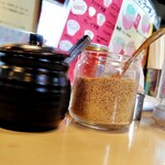 長浜ラーメン - 卓上調味料