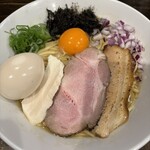 鶏だしらーめん 零SEN - 特製鶏油そば汁無し大盛り