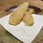 吉祥じ 和こん - 竹の子天ぷら　塩一択