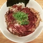 中華そば 閃 - 肉油そばRED