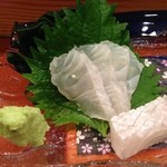 鮨匠 のむら - 目一鯛(メイチダイ)の背とはらみ