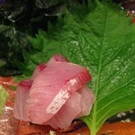 鮨匠 のむら - わらさ(はまちの子ども)