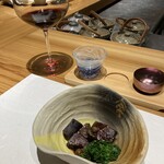 肉割烹 誠香 - リードヴォーのムニエル