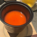 立ち喰い鮨 人人 - 茶碗蒸し　梅風味