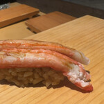 立ち喰い鮨 人人 - ズワイガニ