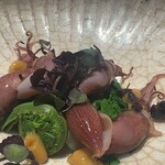 立ち喰い鮨 人人 - ホタルイカ酢味噌