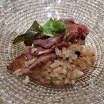 リストランテ ドゥエ フィオーリ - 牛肉の土鍋ご飯は「？」