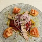 Casa Ciriaco - 赤パプリカとツナのサラダ