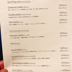 ピッツァ ジューシー - メニュー