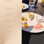 ピッツァ ジューシー - 季節の前菜盛り合わせ