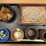 桂庵 - もりそばとミニイカ天丼