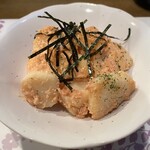 癒し料理いち花 - 山芋の明太子和え