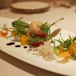 ウイズ - 料理写真:再訪：北海道産帆立貝のソテーサラダ仕立て☆