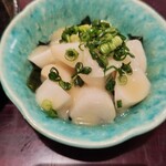 手打ちそばふじ - 山ウドの酢味噌和え