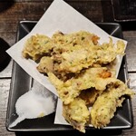 笑海 - ホタルイカの天ぷら