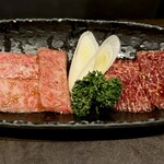 黒毛和牛A4A5 焼肉ありらん - 焼肉Aコース・ロース、カルビ