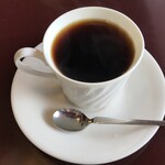 カフェ・ド　マルシェ - セットメニューのコーヒー