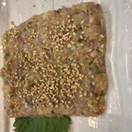 よつば食堂 - アジのなめろう