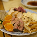 里葉亭 - 燻製盛り合わせ