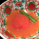 くろぎ - 【14年7月】トマト 鴨肉