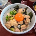 なか卯 - 料理写真:とじない親子丼、と勝手に呼んでるもの