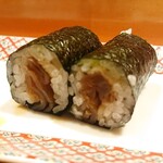 鮨富 - かんぴょうは肉厚。わさびいり。