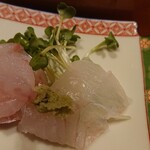 鮨富 - ひらめとほうぼう