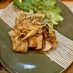 Dining ほたる - メインの鶏チャーシュウ