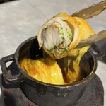 CICADA - 猪、帆立、春菊のロール白菜