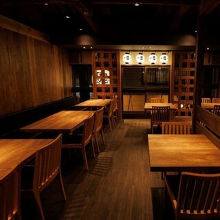 町家を改装した店内はレトロな落ち着いた空間