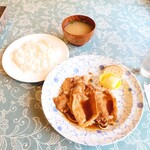 シャンティ - ■ ランチ D：ポークジンジャー、950円