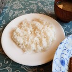 シャンティ - 見事な"炊き"と"蒸らし"のライス。