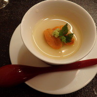 伊勢鮨 - うに　冷製茶碗蒸し