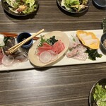 弥平 - 約5年振りに訪問　5500円コースの6点盛り