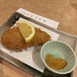 和創旬彩 くうひな - アジフライ　カレースパイス添え