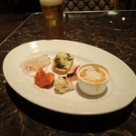 ターナ ラ テラッツァ - 前菜盛り合わせ
