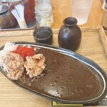 欧風ライスカレーKen's - らっきょ&福神漬けオン♪