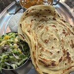 南インド料理 マハラニ - パラタセット