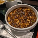 炎麻堂 - 麻婆豆腐定食（3辛）