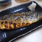 土佐旬菜 万次郎 - 鯖は半身丸ごとなんで、食べ応えアリです。