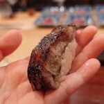 鮨 実紀 - 太刀魚 握り（手渡し）②