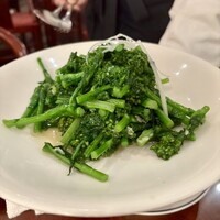 萬珍樓 本店 - 菜の花のニンニク炒め