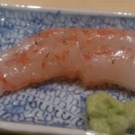 あま野 - 甘海老昆布締め